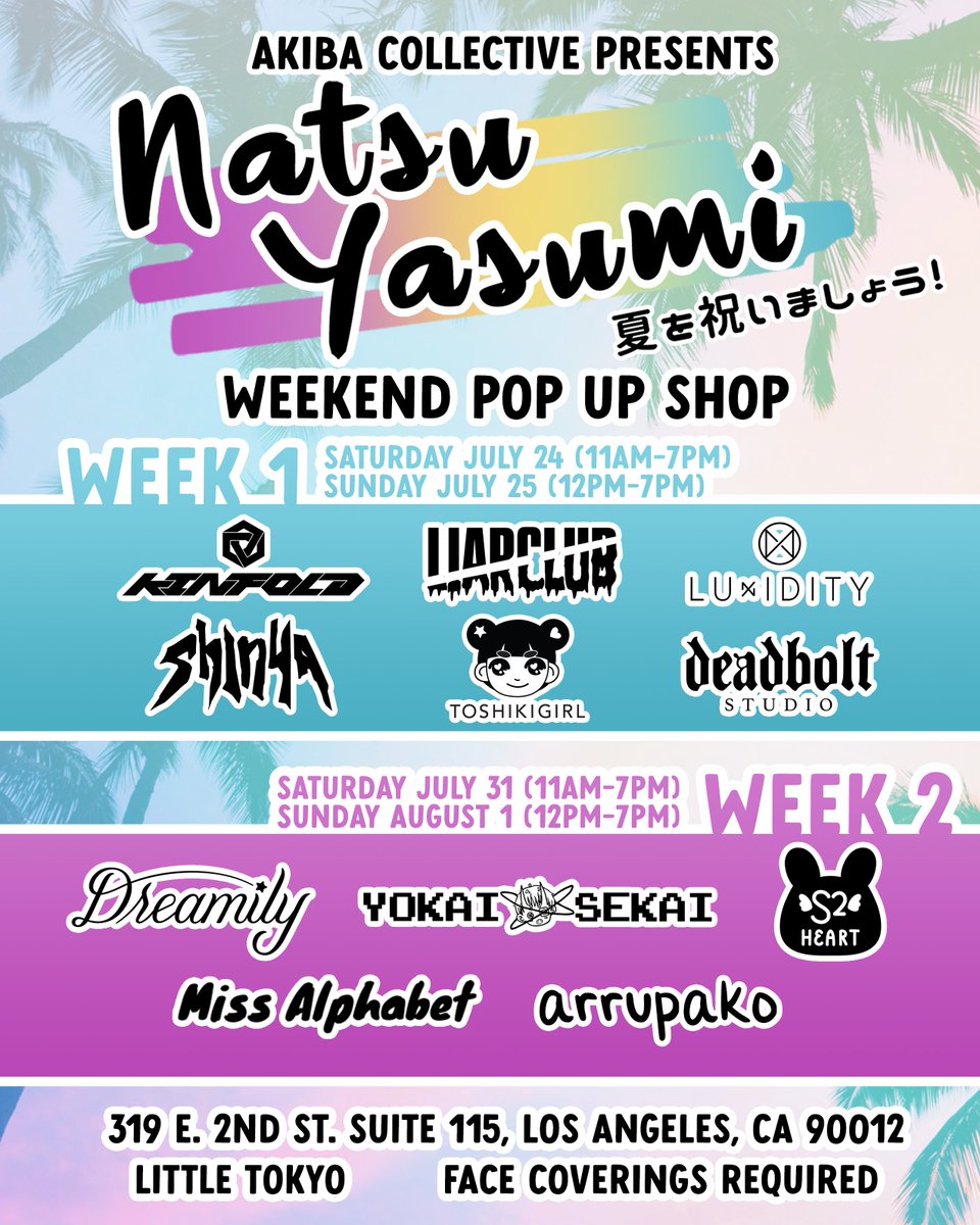 Hoppeee urr readdyy~ Come to little tokyo this weekend  and next weekend and check us out and some amazing brandss!!!!! #popup #jfashion #kawaii #sale