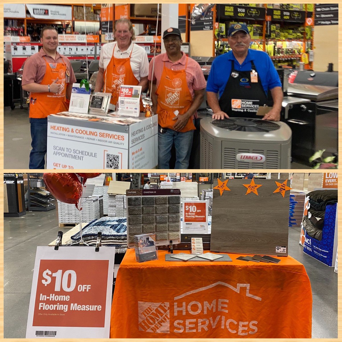 Team 2313 driving Flooring Measures and HVAC Leads on this hot Saturday!! 😎<a href="/EldredPeterson/">Pete Peterson</a> <a href="/LorieCorke/">Lorie Bowen</a> <a href="/lou_nally/">Lou Anne Nally</a> <a href="/THDToddMurdoch/">Gavin Todd Murdoch</a>