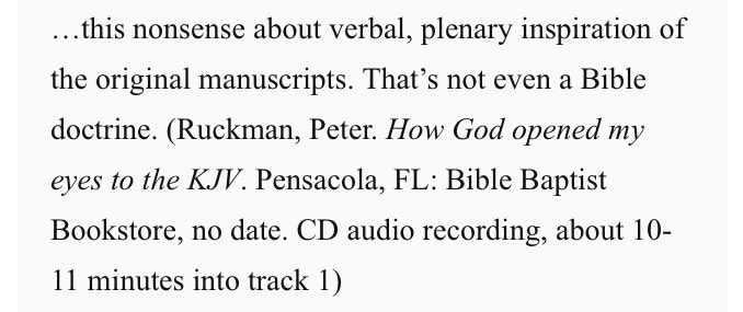 Peter Ruckman Quotes on Twitter: