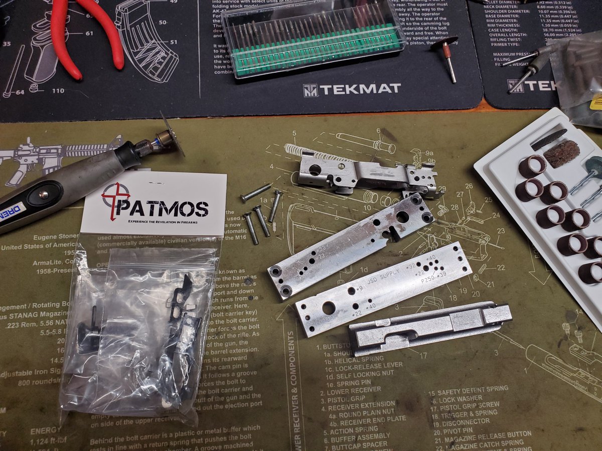 awcy_arms's tweet photo. An AWCY? member getting close to completing their door prize JSD MUP-1 80% Sig 320 insert. All Thanks to @JsdSupply for donating them for the competitor's door prizes at the Gun Makers Match last month!
#gunmakersmatch #gunmaking #gunbuilding
@GunsForEveryone https://t.co/RW8pm6ShnR