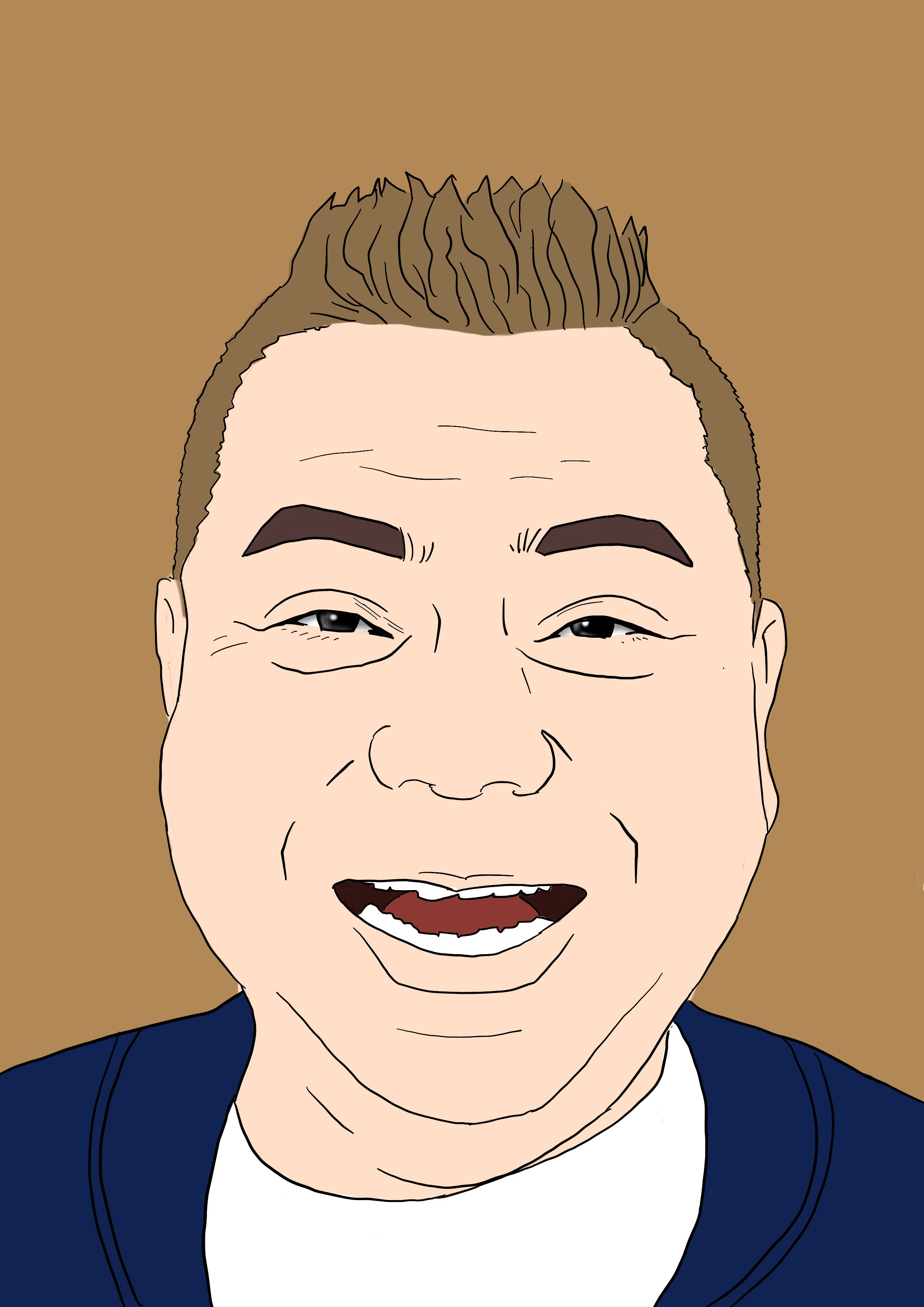 Kiyotaka Noda 出川哲朗さんを描いてみました すっかり愛されキャラになりましたね 出川哲朗 似顔絵 お絵描き 人物画 芸能人 人物画練習中 イラスト 有名人 Ipad Procreate 芸術 Art 肖像画 イラストレーション Illustration 似顔絵