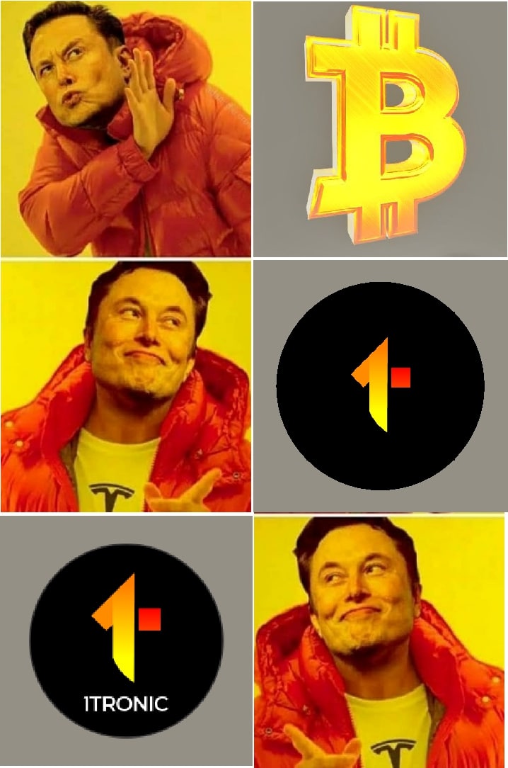 MataCryptoNews's tweet photo. 1tronic makes your smile double beautiful. ha.. ha.. ha..
Another @elonmusk meme...
#1tronicnetwork #1trc @1tronicnetwork https://t.co/hnnTUFTucc
