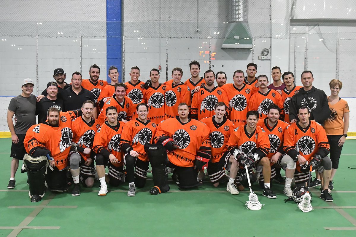CliffMccaig's tweet photo. Honoured to be at the @MinersLacrosse @SrBOutlawsLax game last night to support such an important message. #everychildmatters🧡 https://t.co/rvzVBeTP9l