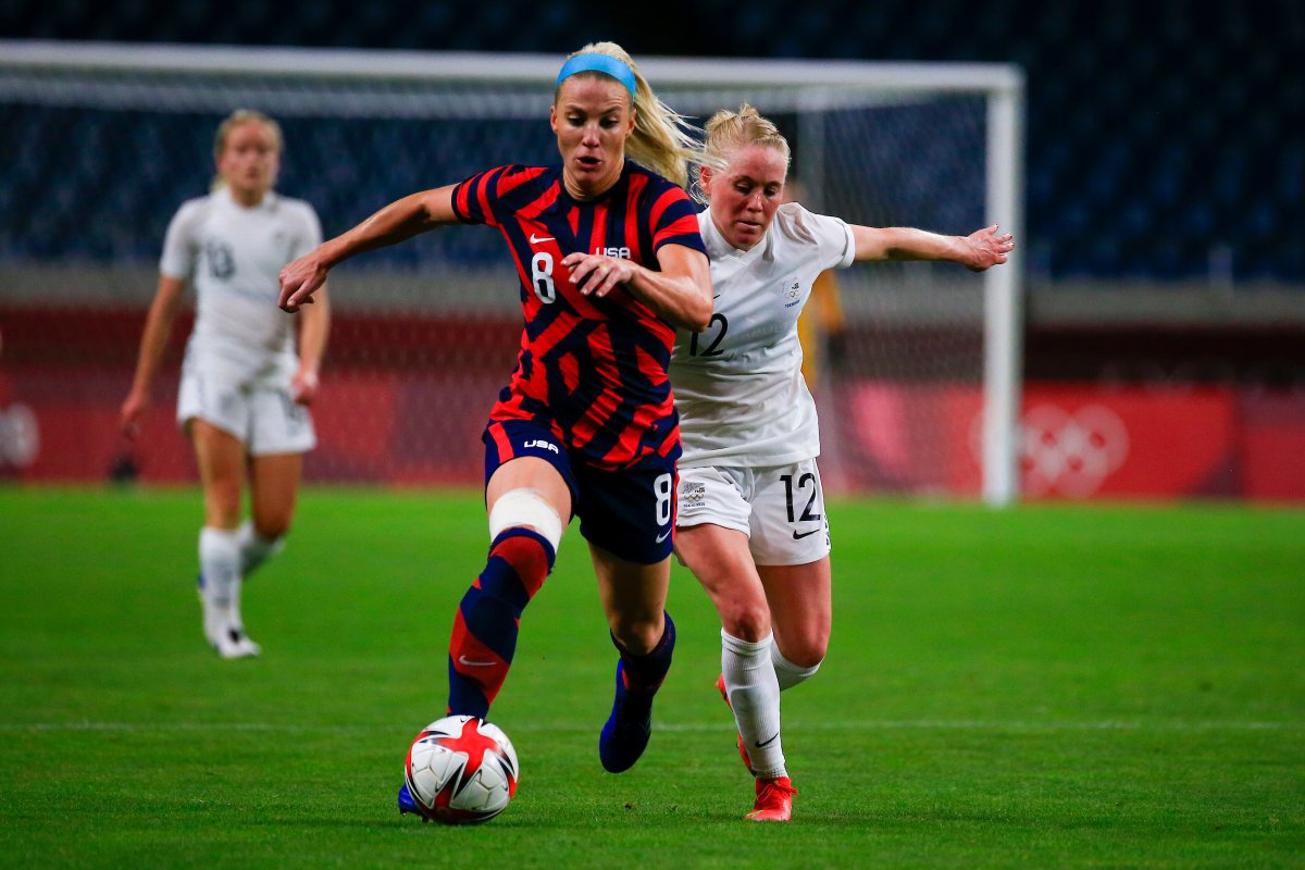 Oh, she's 𝑏𝑎𝑐𝑘 back 😎

90 minutes, 2 assists and a Woman of the Match performance for <a href="/julieertz/">Julie Ertz</a> in our win over New Zealand!