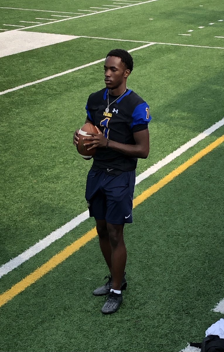 Had a great time and learned a lot at the North Park University football camp today! <a href="/CoachForen/">Adam Foren</a> <a href="/Todd_Taylor28/">Todd A. Taylor Jr.</a> <a href="/Coachpeebs/">Bill Peebles</a> <a href="/CoachABarth/">Coach Barth</a> <a href="/iamerickallen/">Eric K. Allen</a> <a href="/CathedralFBall/">Cathedral Football</a>