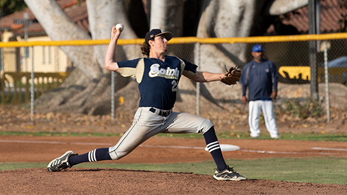 ArroyoSecoCCL's tweet photo. B4 | @chomko_john is throwing fire for the Saints, now up to 9 strikeouts in four innings. Score 0-0

#CCLBaseball #SaintsOfSummer https://t.co/h4R3p9yPV4