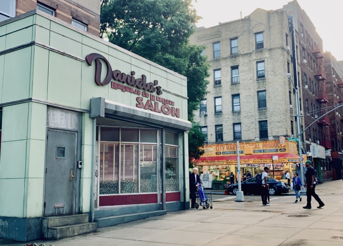 NelsonCoates's tweet photo. Daniela's Salon
Before / After
#InTheHeightsMovie
@intheheights #WarnerBros #productiondesigncollective #uptowncollective #productiondesign https://t.co/1RJBJAANdD