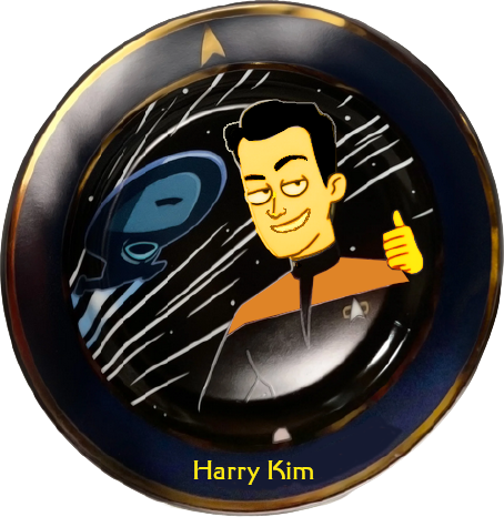 ForeverAnEnsign's tweet photo. Look, all I'm saying is there was a missed opportunity for a MATCHED SET.
#StarTrek #StarTrekVoyager #TomParisPlate shoulda been a #HarryKimPlate https://t.co/0vBNxseszR