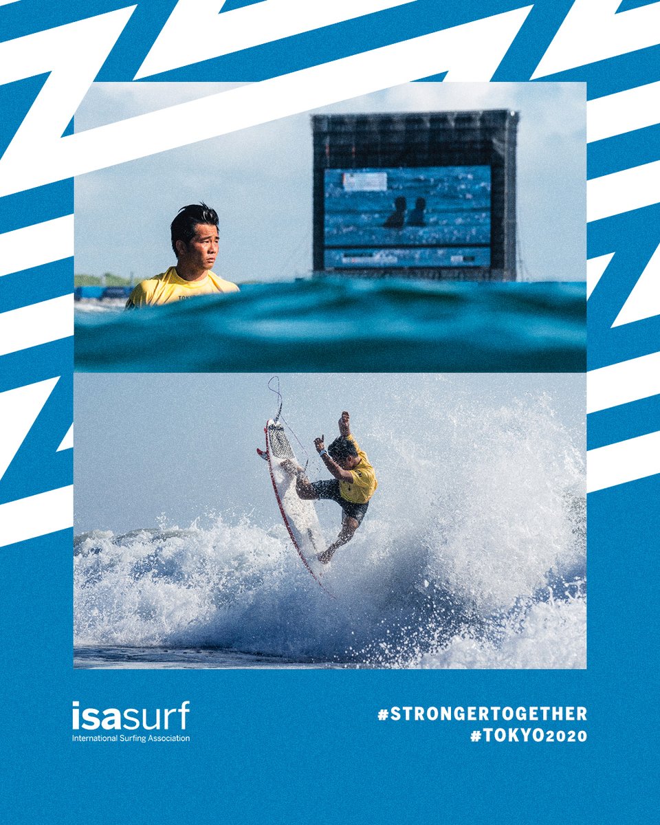 ISAsurfing's tweet image. Today, surf history was made.

#StrongerTogether #Tokyo2020 #Olympics #Surfing
