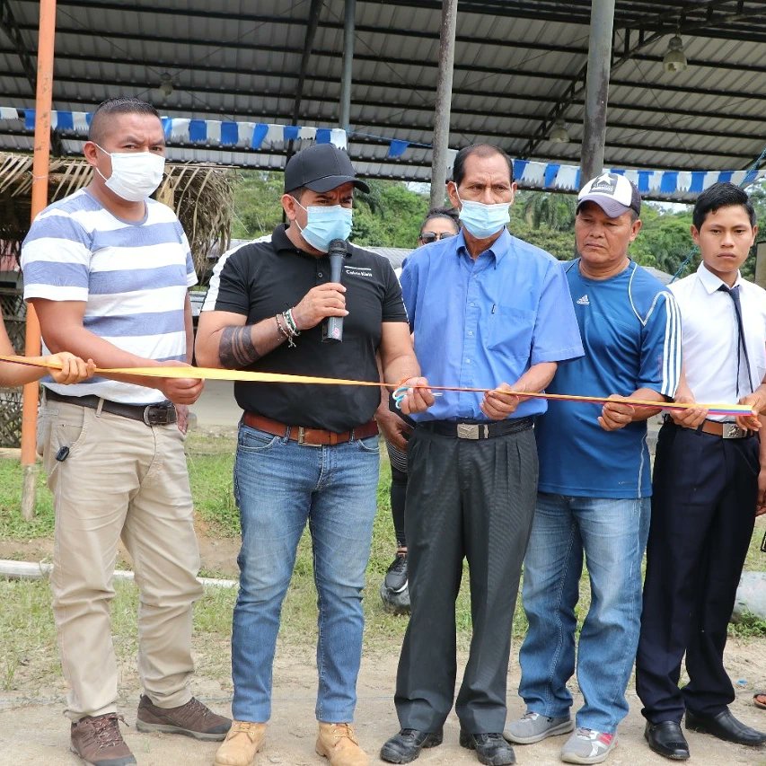 AndrsBonilla111's tweet photo. 📡📶 INAUGURACIÓN DE LA ZONA WIFI EN TAMBAYAKU

La mañana de este sábado 24 de julio, inauguramos el punto activo de wifi número dos, ubicado en la comunidad de Tambayaku.

Garantizamos la educación de nuestros niños y jóvenes, con la finalidad de evitar el ausentismo escolar. https://t.co/7kvV0kErJl