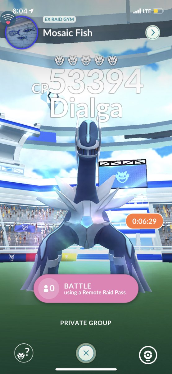 Pokebitch1's tweet photo. Add for dialga 9510 2794 6770 #PokemonGOraid #pokemongoraids https://t.co/EKjVBOQxtv