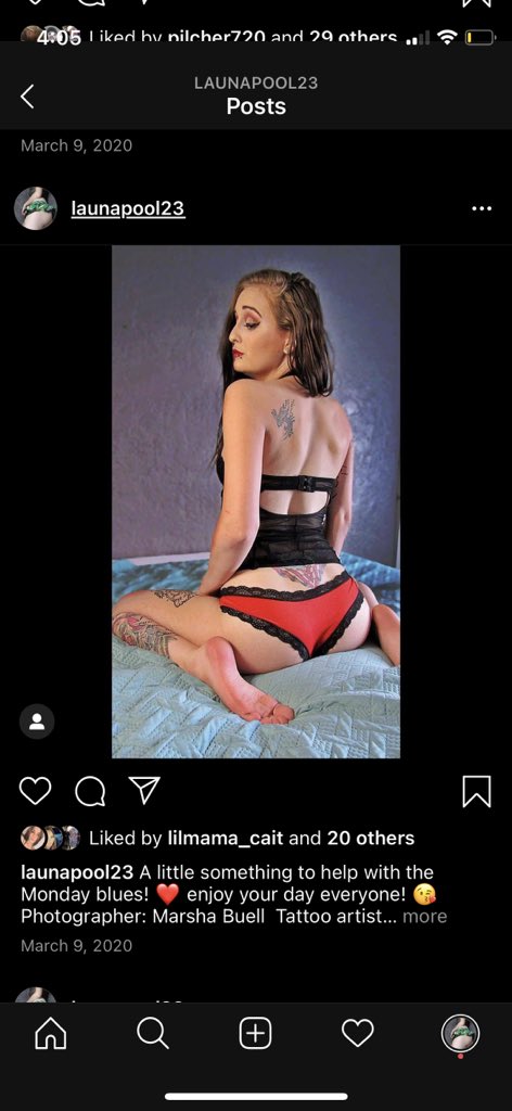 LaunaPool's tweet photo. @ShowMeNudes417 But like… I have the same panties! 😍 https://t.co/hmVAmCdqOY