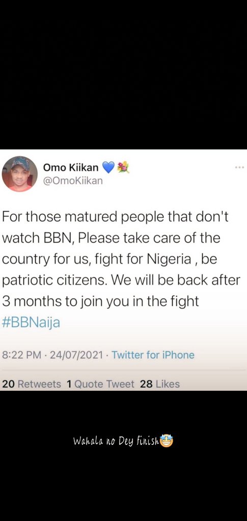 bussieojo's tweet photo. #BBNaija honestly ooo https://t.co/edXqC6NhYK