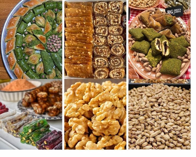 refagida's tweet photo. 📍Türkiye'nin her köşesinden eşsiz lezzetleri tüm dünyaya  kalite ve tazelikten ödün vermeden ulaştırmaya devam ediyoruz. #baklava #kuruyemiş #yöreselürünler #baharat #şarküteri #lokum #pestil #şekerleme #kahve 
 
🛒Online Sipariş İçin https://t.co/czU69vkk48 https://t.co/YcMJfCpkit