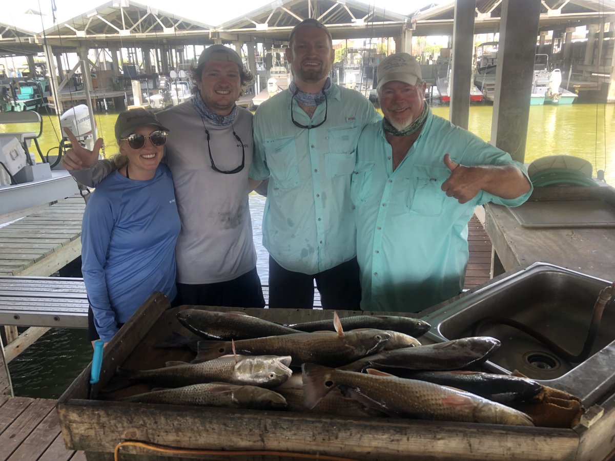 We hammered the reds with Captain Marsh today in PM! Great day to be throwing spoons! #wadefishing #MarshStuessey