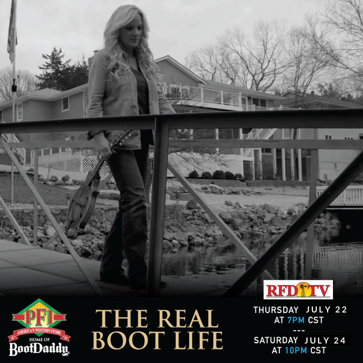 RhondaVincent13's tweet image. TONIGHT! 10pm central RFD-TV @OfficialRFDTV “The Real Boot Life” featuring Rhonda Vincent hosted by Boot Daddy from PFI Western Store @PFI_Western Store in Springfield MO. #RFD TV #BootDaddy #PFIWestern Store #RhondaVincent Tonight 10pm central