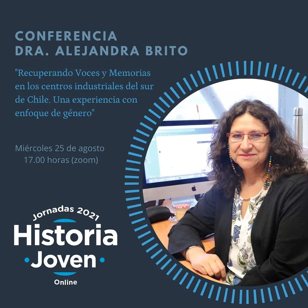 HistoriaRegion's tweet photo. Ya tenemos los nombres de las conferencias que se dictarán en el marco de las Jornadas de Historia Joven 2021, por las dras. Alejandra Brito y Emma De Ramón. https://t.co/UvRPIWVlJY