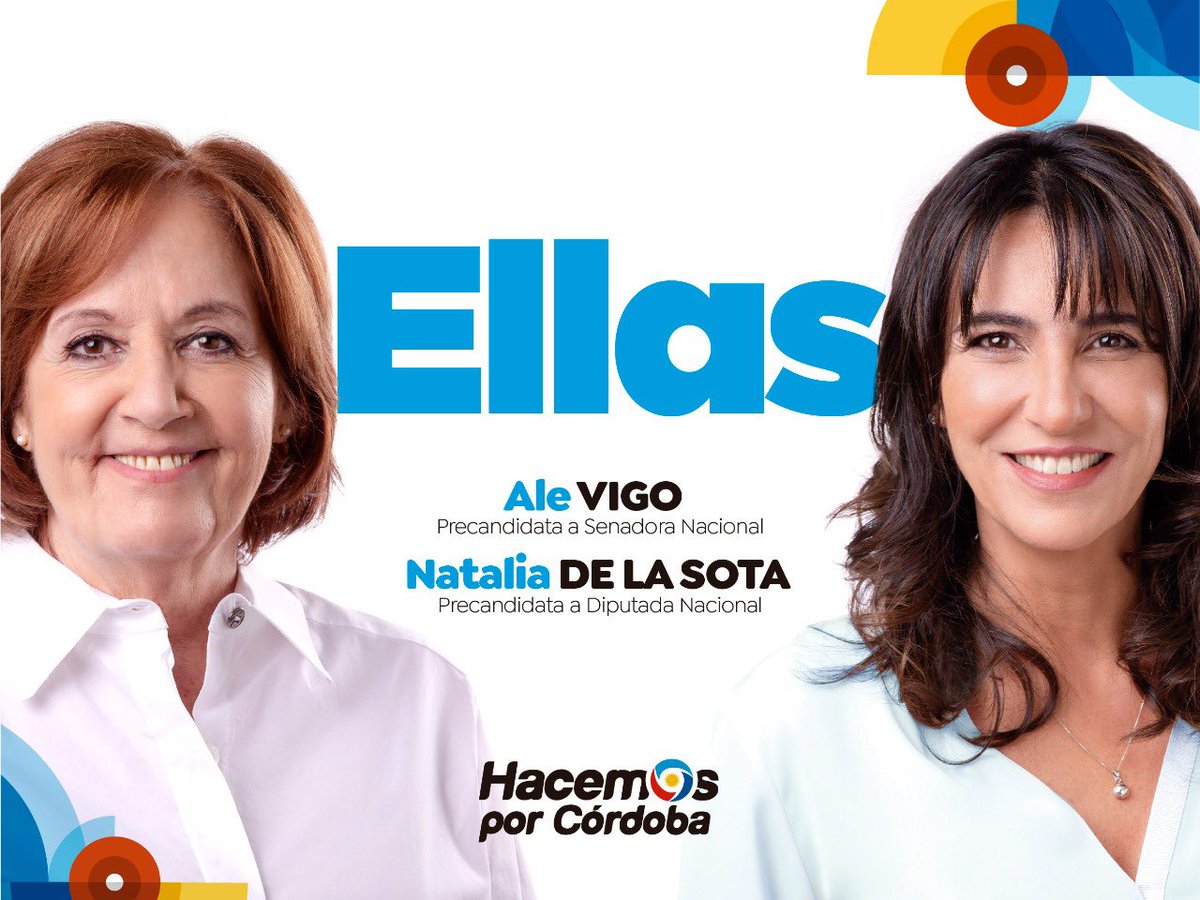 Quiero felicitar a las y los candidatos de Hacemos Por Córdoba. Son mujeres  y hombres que van a defender los intereses de la provincia, porque conocen la realidad de cada rincón de Córdoba y tienen un profundo compromiso con nuestra gente. #Ellas