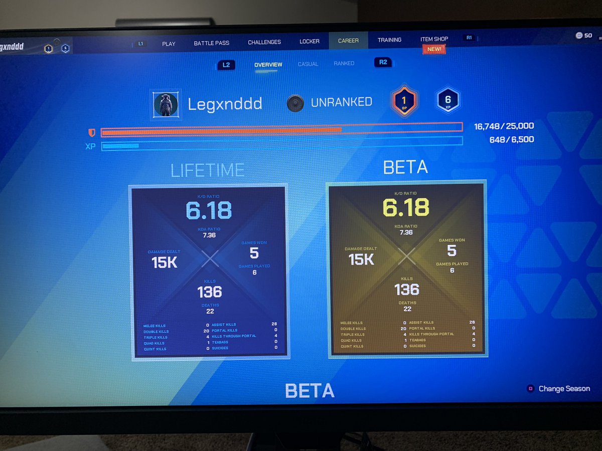 Legxndd's tweet photo. Anyone want to run some splitgate? This game is the next great FPS I’m telling you. https://t.co/WOBoZN6aOI