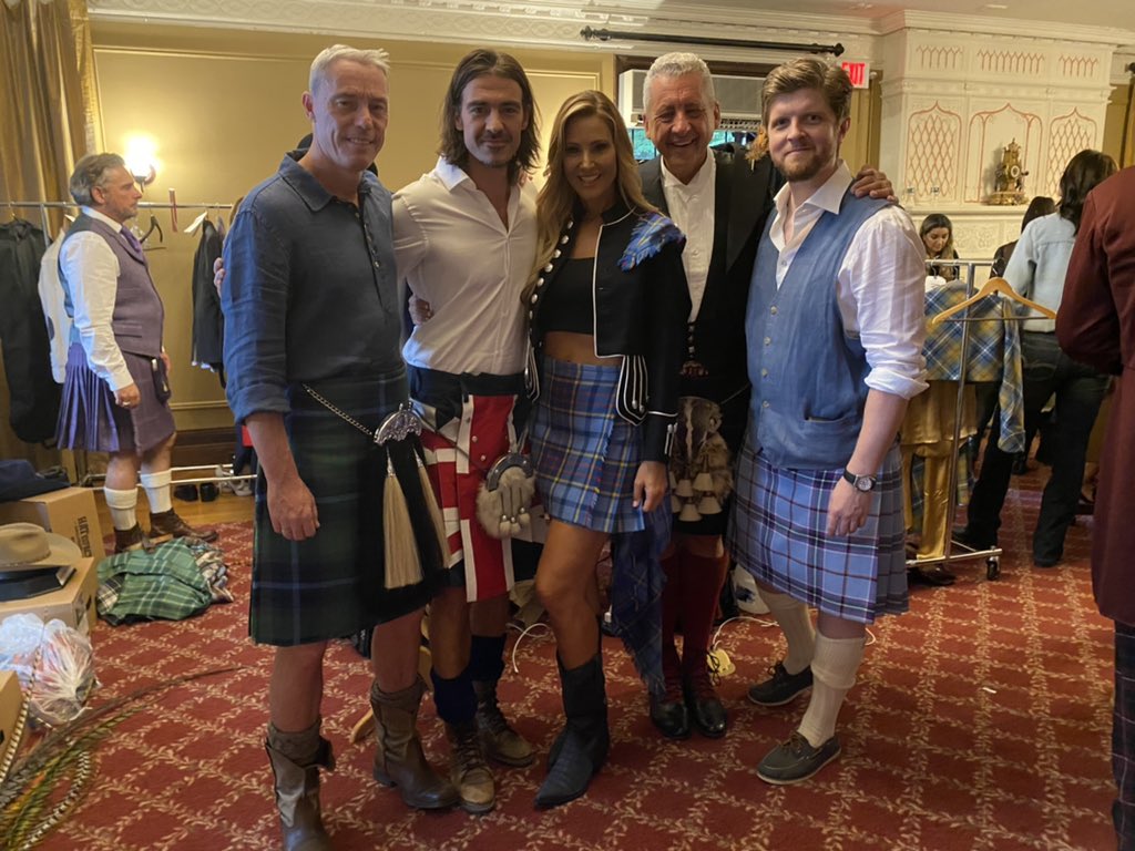 BuckSexton's tweet photo. #dressedtokilt backstage https://t.co/X4tRDwbr7I