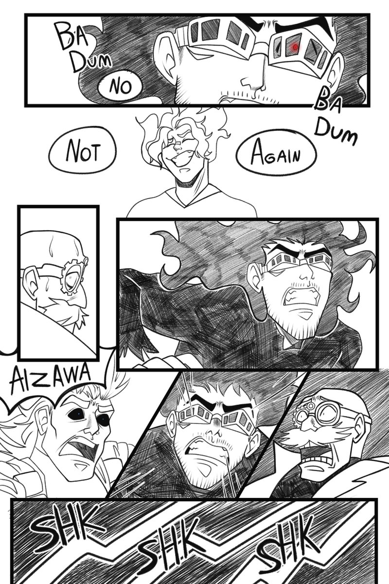 Sheis_CherryB's tweet photo. Part 12 of the #AllEraserMic #Hercules comic~!
#EraserMic #EraserMight #AllMic #ToshinoriYagi #AllMight #ShoutaAizawa #Eraserhead #PresentMic #HizashiYamada #BNHA #MHA https://t.co/zrgfJSas3j