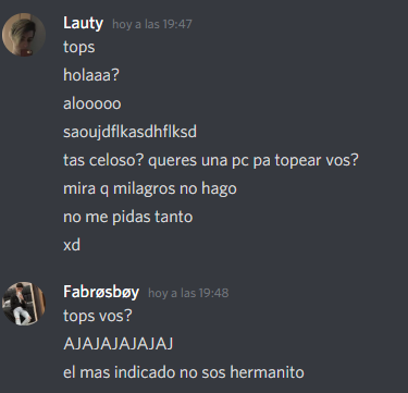 en fin la hipotenusa, aca el 'reformed'
como puede hablar de tops lautyfn?