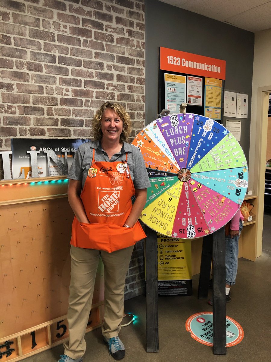 Crusty Smurf (@scentless) on Twitter photo With a spin earned from feeding our #pipeline, specialist Gayle has won lunch with her favorite salaried leader (*ahem*). Thank you for driving our business, Gayle! You make us better. โฆ<a href="/Ashlee_THD1523/">AshleeS</a>โฉ โฆ<a href="/Installitforme/">Matt Keck</a>โฉ โฆ<a href="/HDLataille/">David Lataille</a>โฉ โฆ<a href="/SimpkinsTess/">Tess Simpkins</a>โฉ With a spin earned from feeding our #pipeline, specialist Gayle has won lunch with her favorite salaried leader (*ahem*). Thank you for driving our business, Gayle! You make us better. โฆ<a href="/Ashlee_THD1523/">AshleeS</a>โฉ โฆ<a href="/Installitforme/">Matt Keck</a>โฉ โฆ<a href="/HDLataille/">David Lataille</a>โฉ โฆ<a href="/SimpkinsTess/">Tess Simpkins</a>โฉ