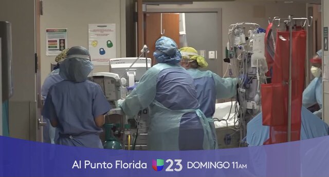 ￼ Aumentan los casos de coronavirus.¿ volveremos a los cierres del pasado.? Hay alarma por la situación actual y por lo que se espera. Hablamos con el CEO de los Hospitales Jackson y una Médico Epidemiologa. Éste domingo a las 11 A.M. en ￼￼￼￼￼<a href="/AlPuntoFL/">Al Punto Florida</a> <a href="/JacksonHealth/">Jackson Health System</a>