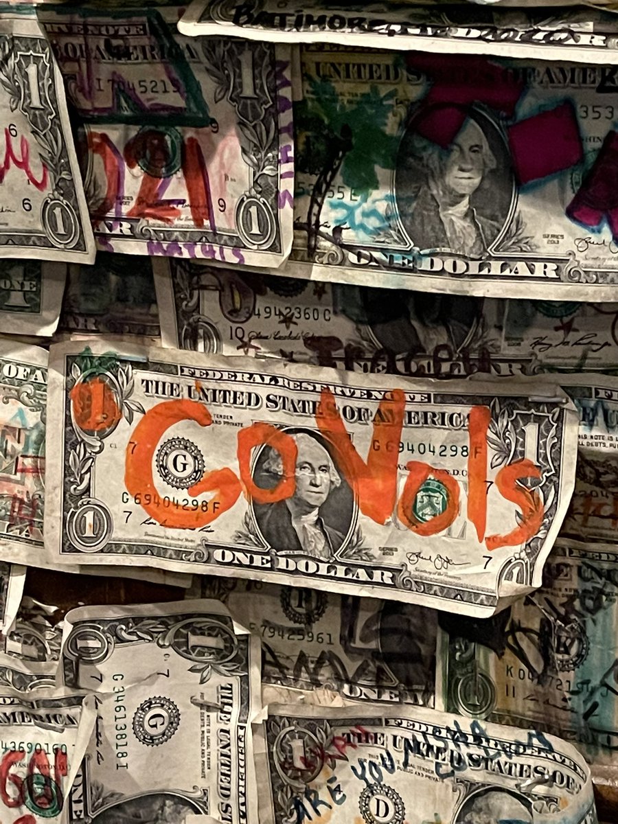 Random wall in a Charleston, South Carolina pub 🍊🍊🍊🍊