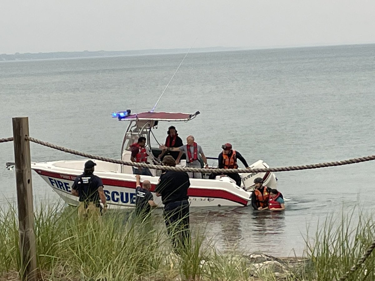 <a href="/PointEdwardFire/">Point Edward Fire & Rescue</a> just provided assistance to two occupants on an inflatable raft being pulled out in the lake and unable to paddle to shore. Fortunately no one was injured. The couple was returned to shore and their waiting family.