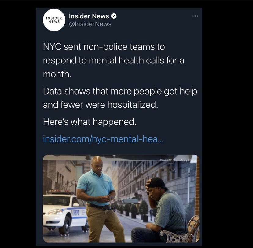 AntiRacism4Eva's tweet image. This IS what #DefundThePolice look like! #NormalizeIt