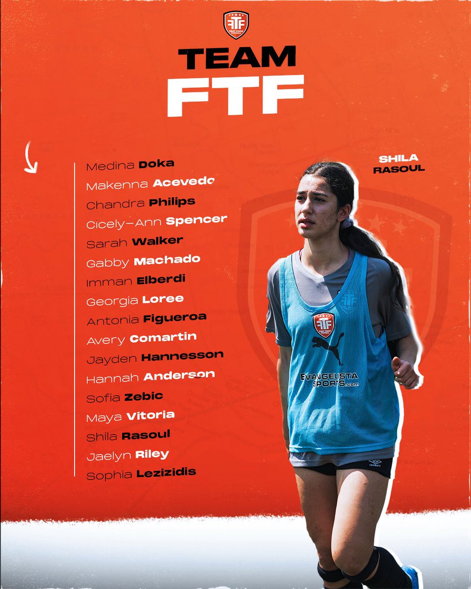 FTFCanada__'s tweet photo. 𝐓𝐇𝐄 𝐒𝐓𝐀𝐆𝐄 𝐈𝐒 𝐒𝐄𝐓 🇨🇦

For the 1st Annual 𝗙𝗧𝗙 𝗧𝗼𝗽- 𝟲𝟬 𝗚𝗶𝗿𝗹𝘀 𝗖𝗮𝗺𝗽 ⚽️ 💫 

These top players from across the country will take the stage next week to showcase their talents in-front of some of the top programs across North America.

#FTF #LeaveYourMark https://t.co/L2NacaAXB3