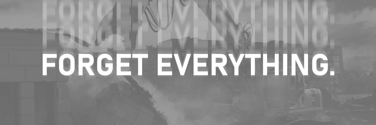societyhlive's tweet photo. 🏗️- FORGET EVERYTHING.

28/07/2021 https://t.co/pna7ey3NGo
