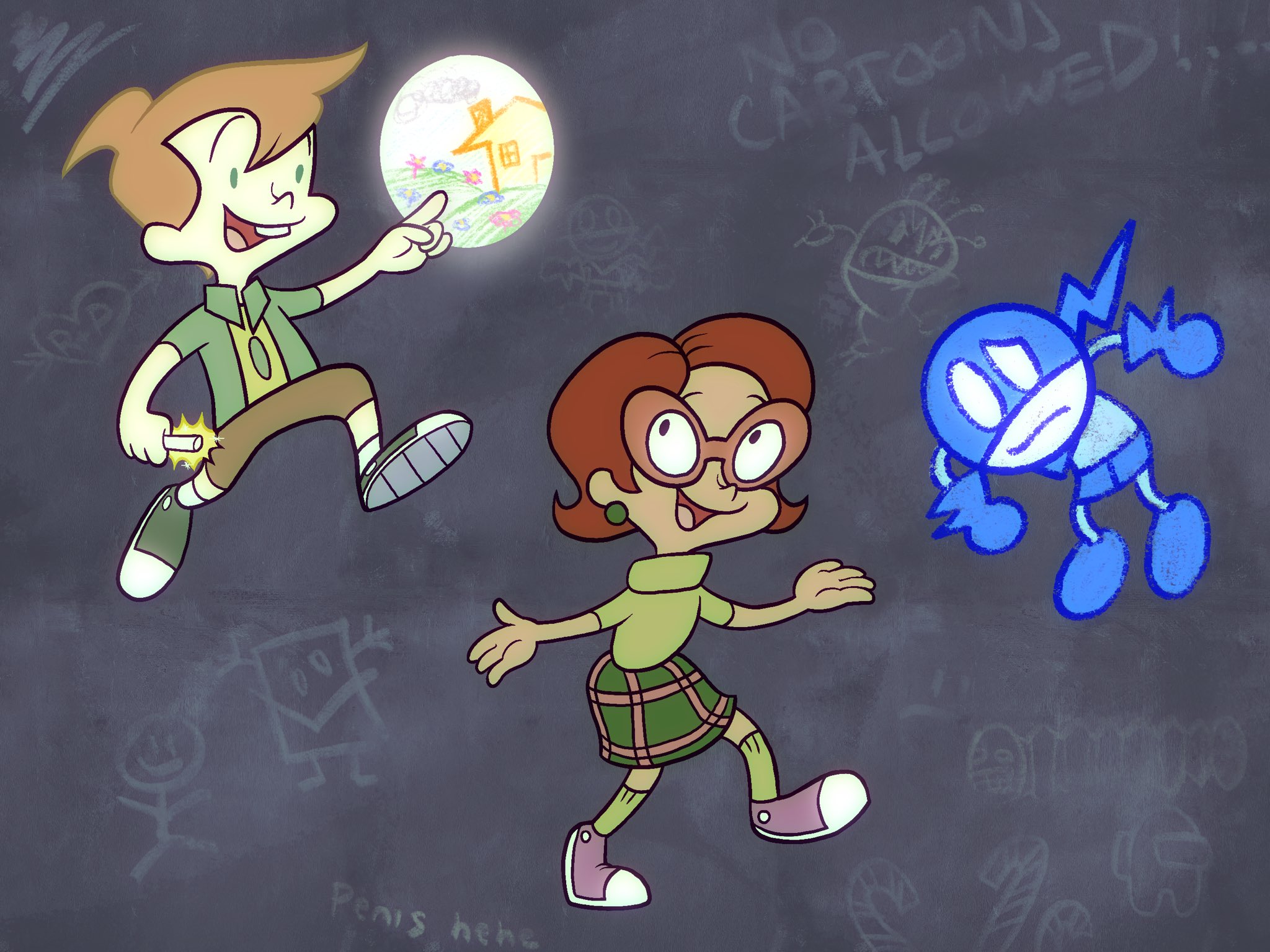 Chalkzone characters on sale