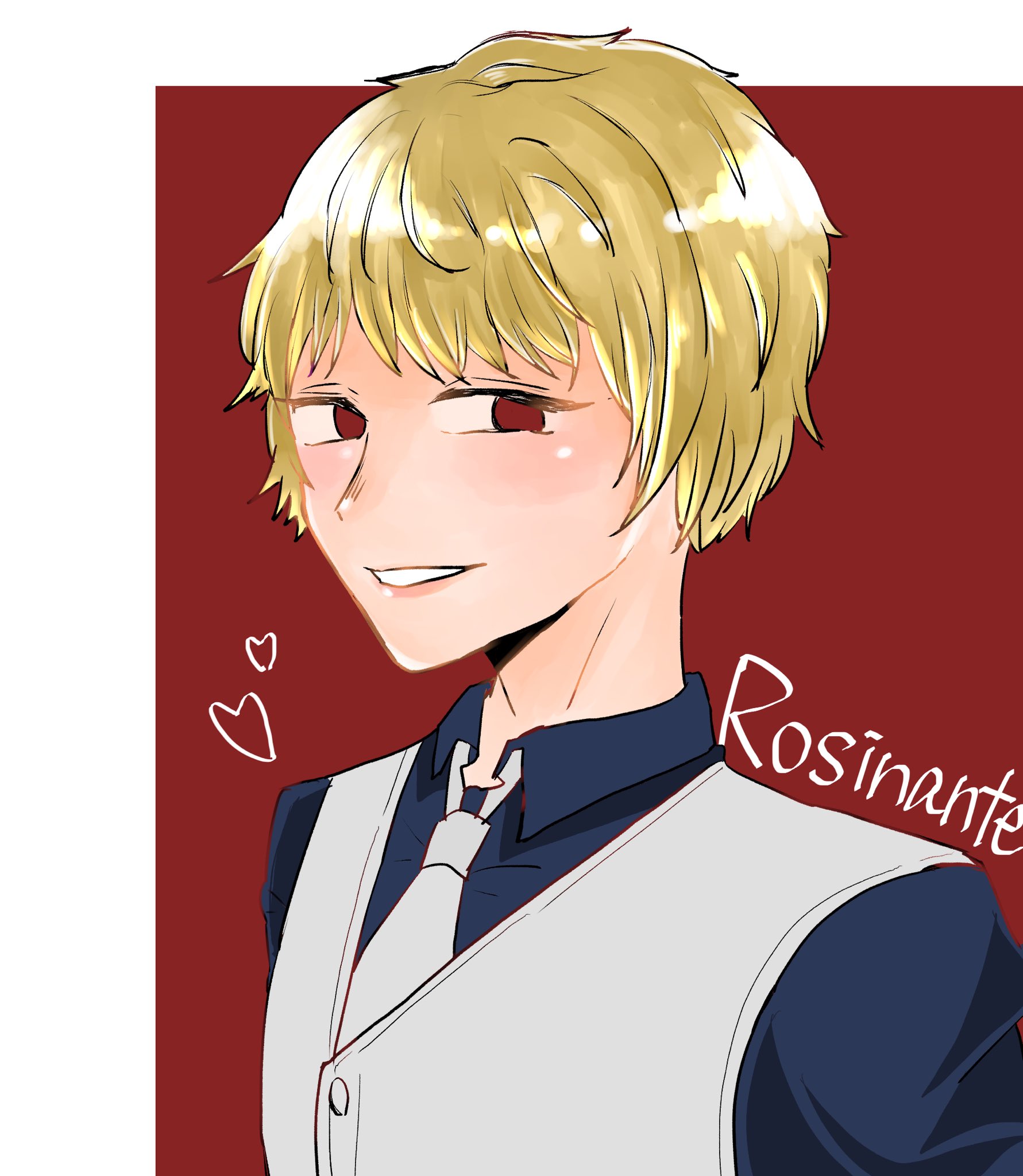 うわ イラスト ワンピース Onepiece ロシナンテ中佐 彼には夢が詰まっている T Co Qovqzvw6jq Twitter