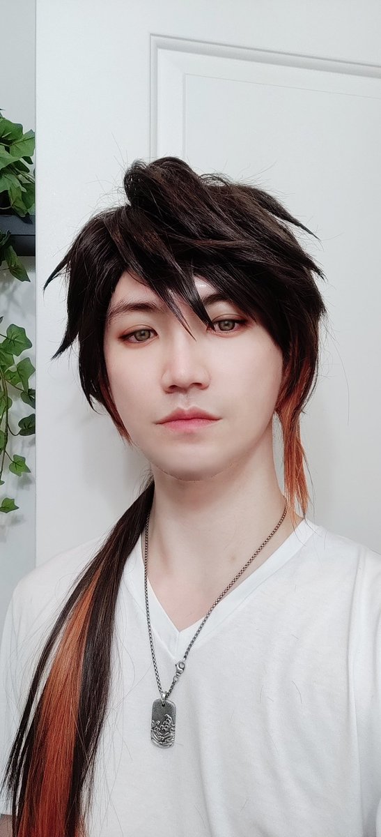 Ok so disclaimer, my face is completely edited by app cuz I'm still working on the wig and why would I be in a full face of makeup for that? Looking forward to shooting tomorrow and pulling for my bae #raidenshogun soon @genshinimpact #genshinimpact #zhongli #mihoyo #钟离 #原神