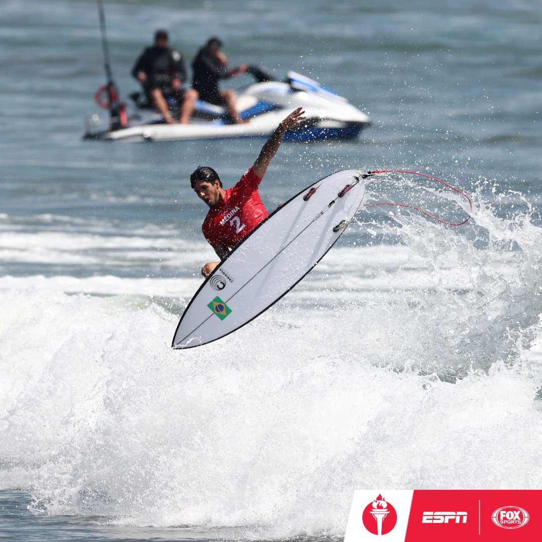 🇧🇷🇧🇷 C L A S S I F I C A D O! VAAAAMOOOOS, GABRIEL MEDINA!

#FOXSportsTóquio #Tokyo2020