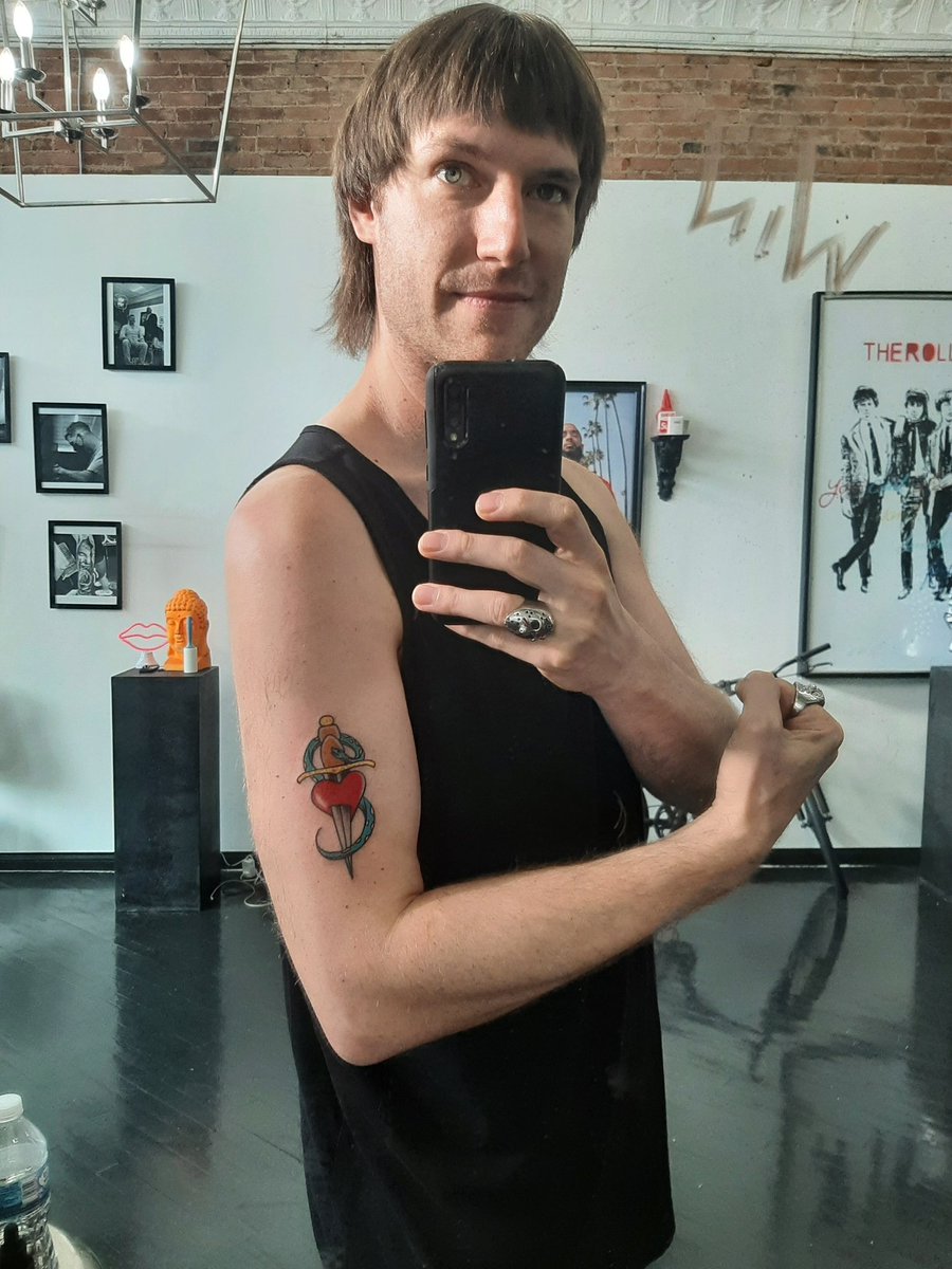 Now I have to meet <a href="/ShawnMichaels/">Shawn Michaels</a>  so we can get a pic of our tattoos together. #TheHeartbreakKid #TheHeadliner #TheShowStopper #TheIcon #TheMainEvent #ImJustASexyBoy #DeGenerationX