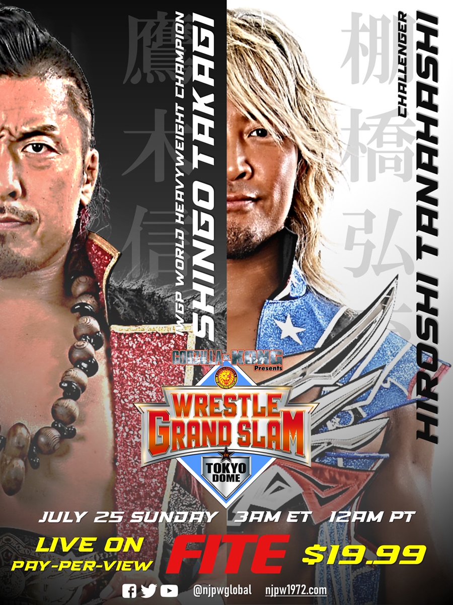 The IWGP World Heavyweight Champion looks to forge the Age of the Dragon. 

Hiroshi Tanahashi has beaten Shingo before- and nobody is fitter for the biggest stage. 

A battle Made In New Japan and available in English or French tonight on <a href="/fitetv/">Mat Ngot</a>!

njpw1972.com/99532

#njwgs