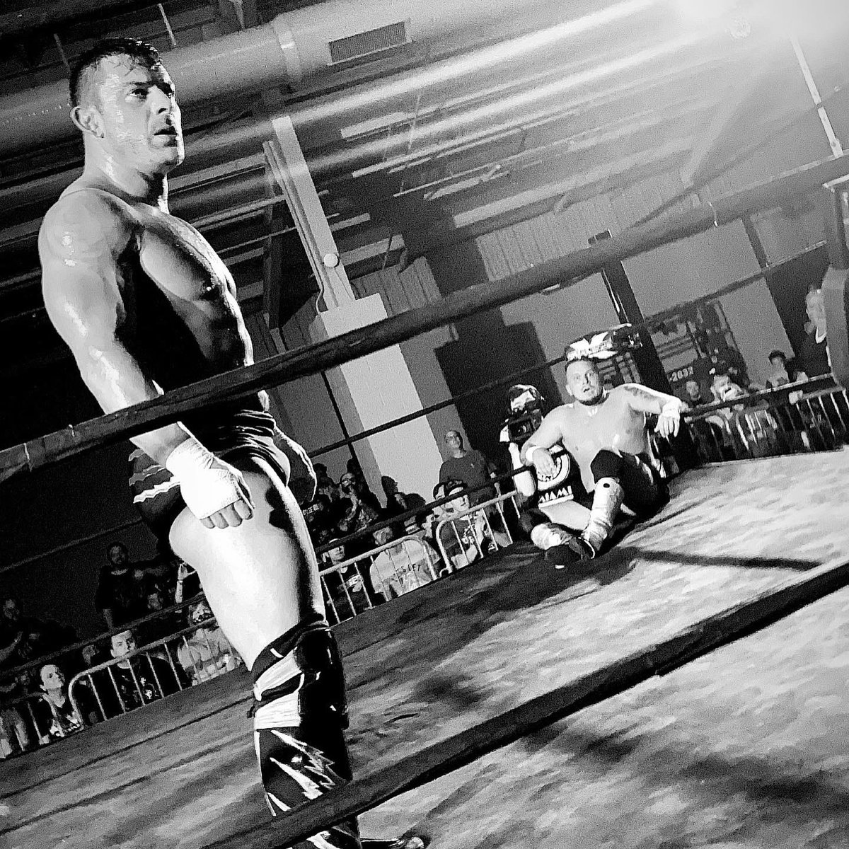 PWXwrestling's tweet photo. OMG!! @RichardsWesley vs. @_chipdaySHDWGOV was definitely a moment and match of the year candidate! #XpectEverything https://t.co/E4MSSV7Gbu