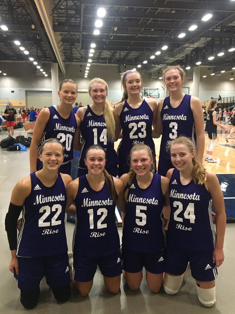 10:50am tomorrow these ladies will be playing for the Tournament of Champions/Summer Finale D2 Championship. They’ve been playing unbelievable basketball. 2 more halves of their 15u Season left. #ALLRISE