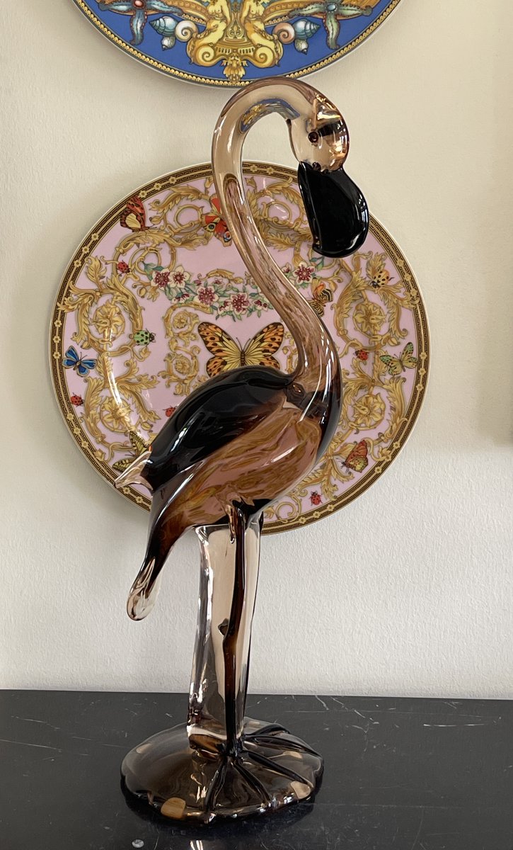 AAandMore's tweet photo. Check out Original Ermanno Nason Murano Flamingo Art Glass Sculpture 20" High #ErmannoNason #Murano #Midcenturymodern https://t.co/ru43EVLt7G via @eBay https://t.co/9WDAtMcIRs