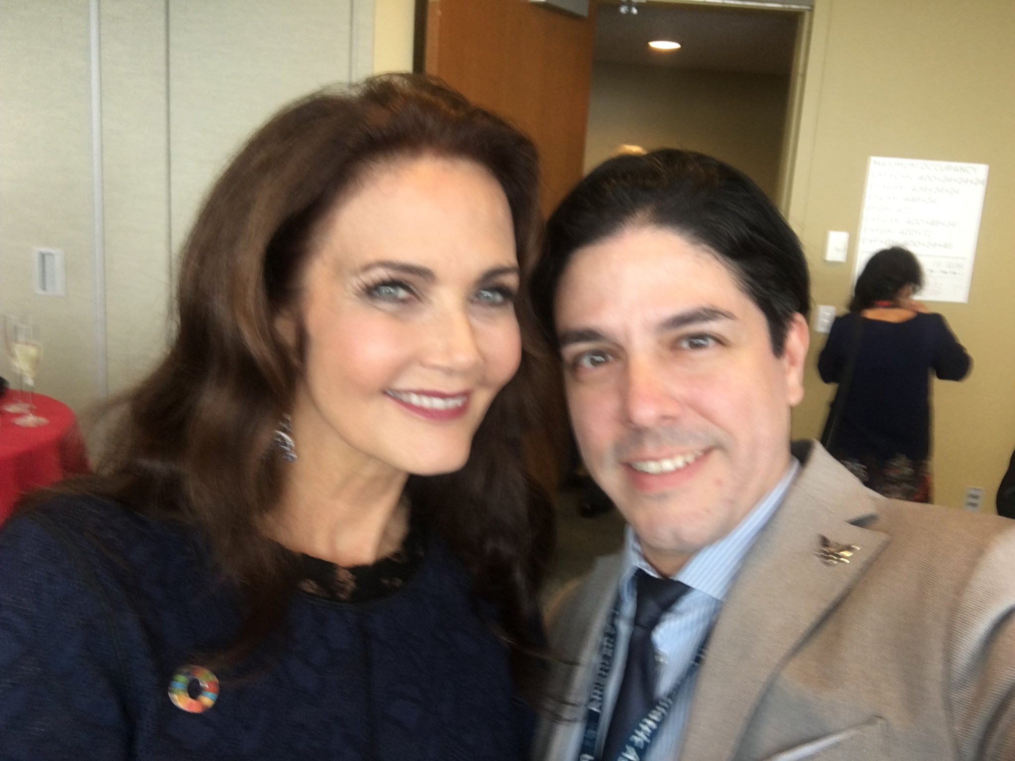  Happy Birthday, Lynda Carter! 
Throwback to October 2016 