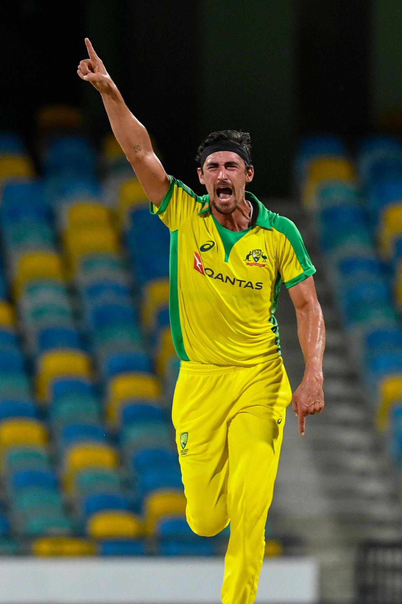 ESPNcricinfo on Twitter "Starc strikes again! 23 more required and the