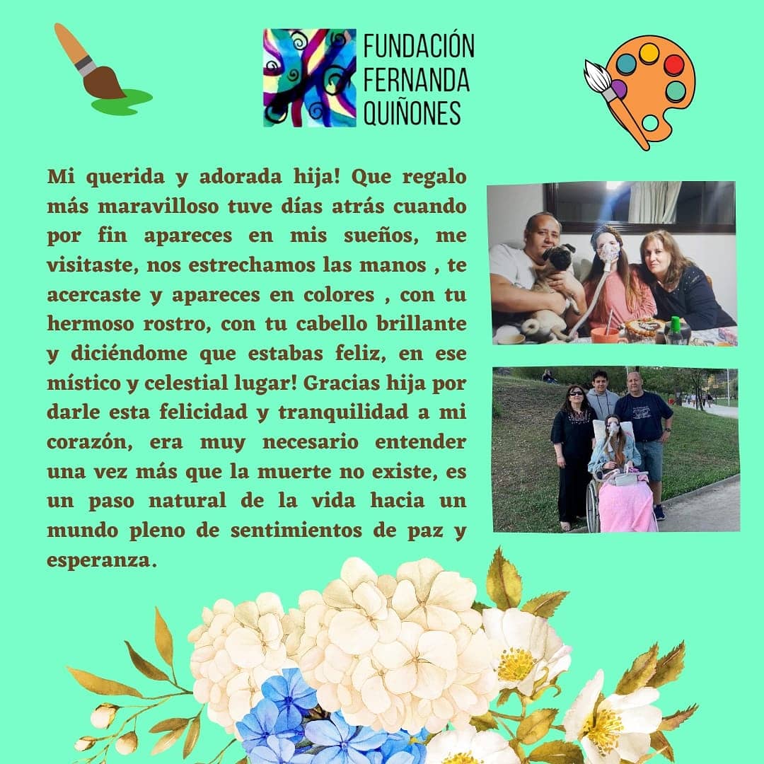 ffq_cl's tweet photo. Querida Fer, gracias por ser parte de nuestras vidas y la de muchas personas involucradas por mantener tu presencia en esto tan importante para ti. 🌻🌟 https://t.co/j3K7YEwkta