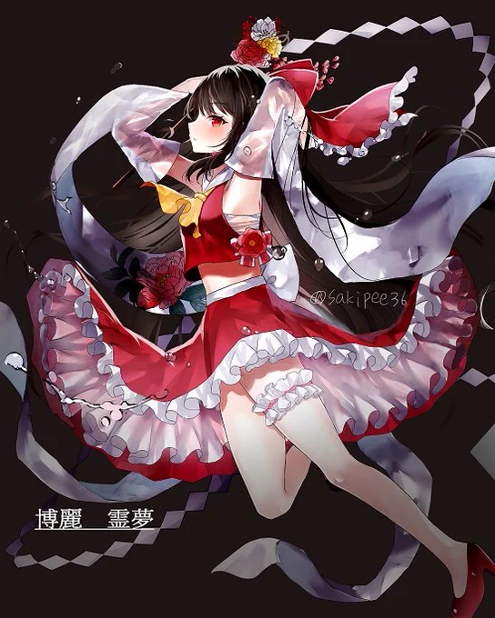 途中経過だけど、秋例の新刊こんな感じにしたい
紅魔郷のキャラ全員描きたいな 