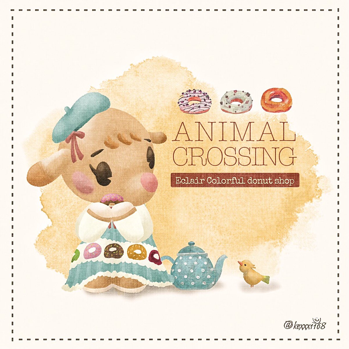 𝕂𝕖 𝕣 𝕚𝕒 Ke Ria どうぶつの森イラスト エクレアちゃんクッキー の ワンピ くすみカラーのブルーが かわいすぎる ๑ W ノノ゙ クッキー食べて当てたい ドーナツはチョコファッションが好きです あつ森 ポケ森 どうぶつの森 𝕂𝕖 𝕣 𝕚𝕒 Ke Ria どうぶつの森イラスト エクレアちゃんクッキー の ワンピ くすみカラーのブルーが かわいすぎる ๑ W ノノ゙ クッキー食べて当てたい ドーナツはチョコファッションが好きです あつ森 ポケ森 どうぶつの森