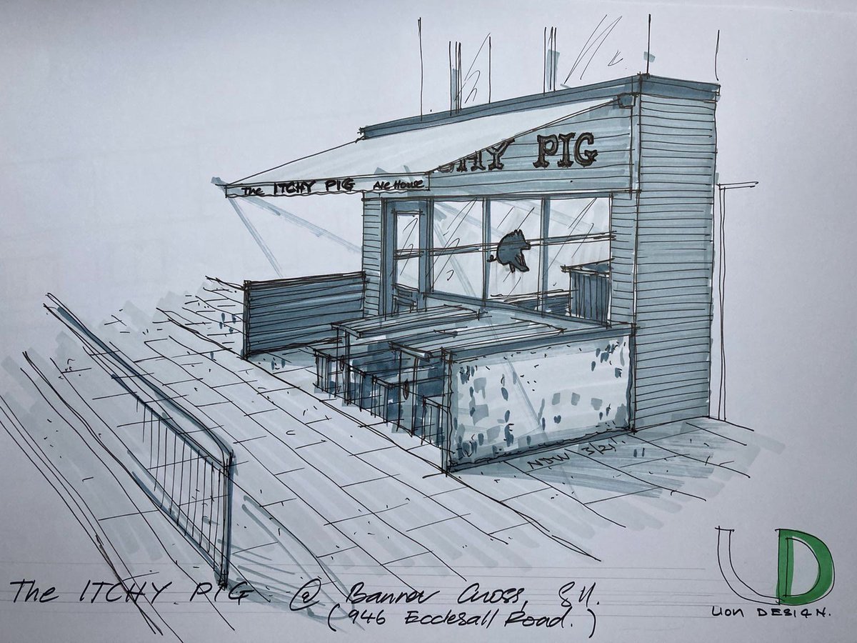 theitchypig's tweet image. Exciting news, we’ve just had planning permission granted for our second pub. We’re aiming to be serving pints in the autumn. Banner Cross here we come!