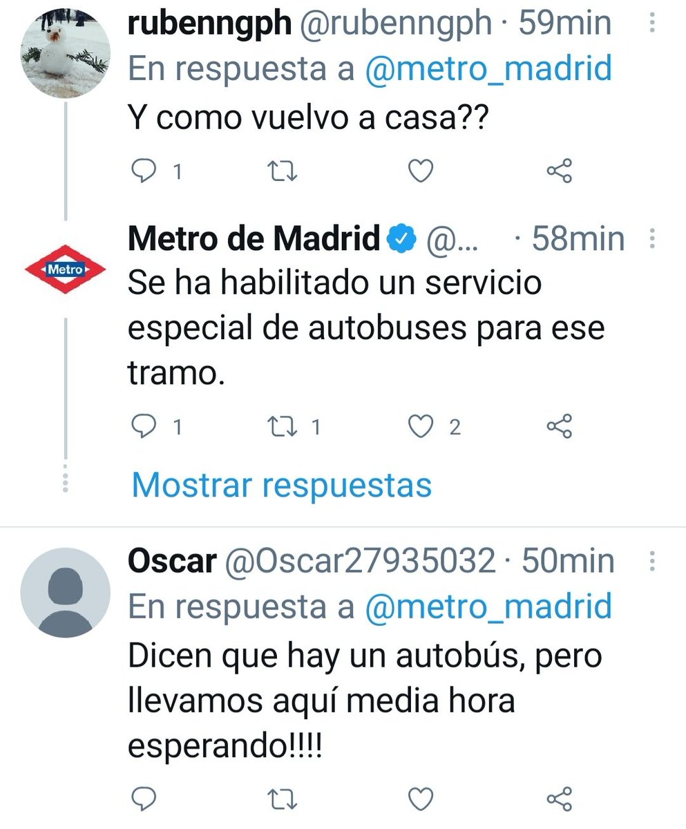 MaGuardiolaN's tweet photo. #L9B #sabado24ju
Otro día más q los ripenses han sufrido las averías de @metro_madrid
Ayer llegar a #Rivas fue una vez más misión imposible.
¡La avería duró más de 5h!
Y los buses alternativos 🤦🏽♀️
¿Cuánto tiempo más tenemos q seguir aguantando?
@JavierPGallardo
@vox_asambleamad https://t.co/kLsqjCmUrB