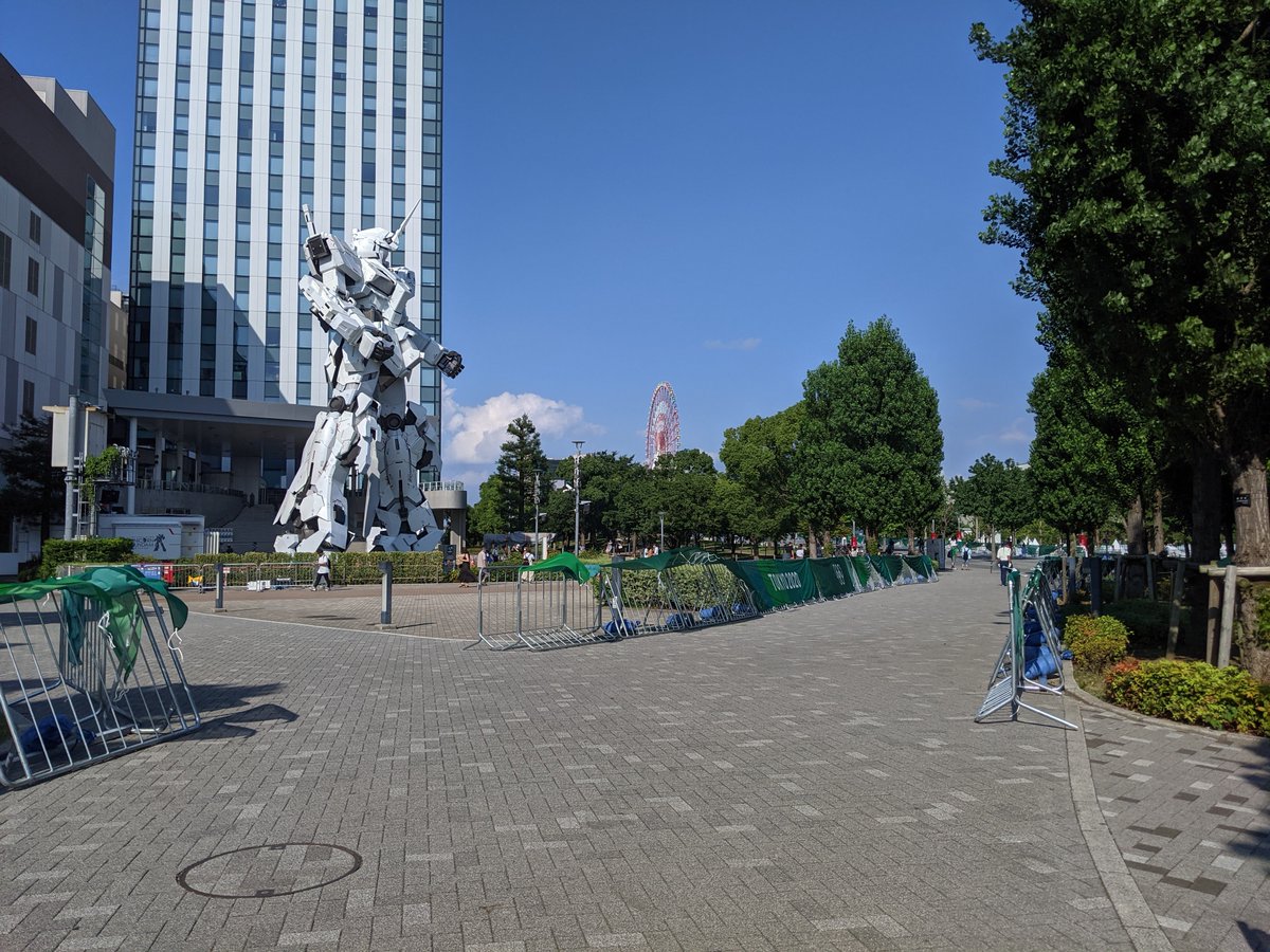 東京オリンピックのトライアスロンでお台場のucガンダムが全世界に中継される Togetter 東京オリンピックのトライアスロンでお台場のucガンダムが全世界に中継される Togetter